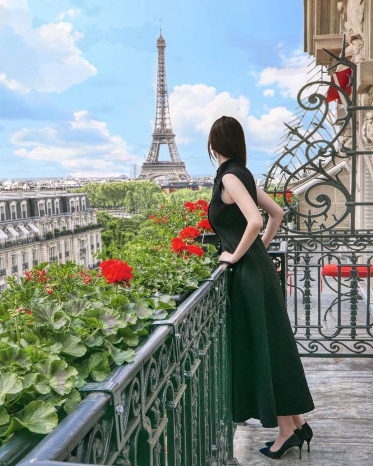 「Valentine in Paris」部落客Valentine。圖／擷自instagram