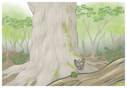鹿兒島「屋久島」的繩文杉。圖／摘自旅かえる遊戲畫面
