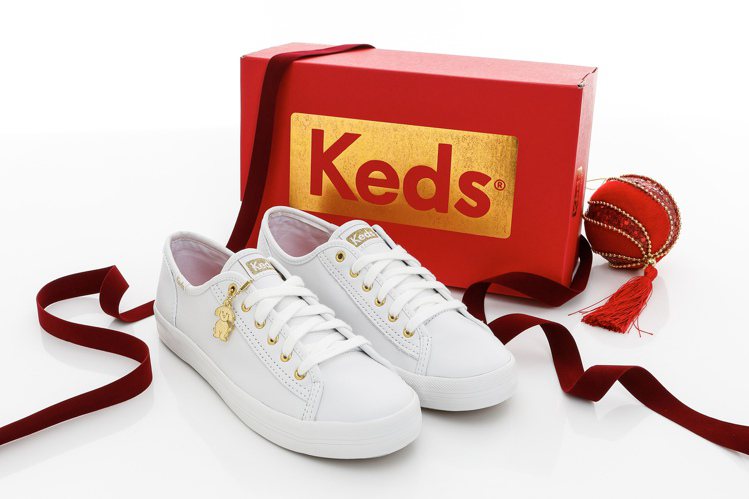 Keds狗年限定款休閒鞋，約2,490元。圖／Keds提供