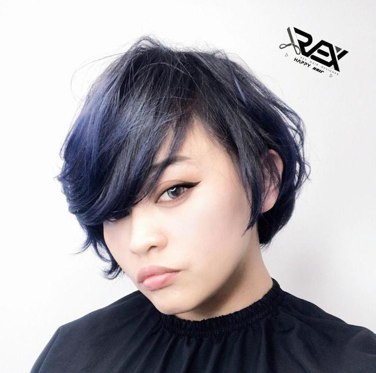 髮型創作／Rex Liu。圖／HairMap美髮地圖提供
