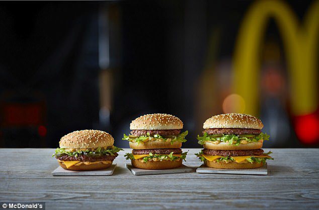 麥當勞推出限量版大麥克，紀念這款漢堡推出50周年。麥當勞提供