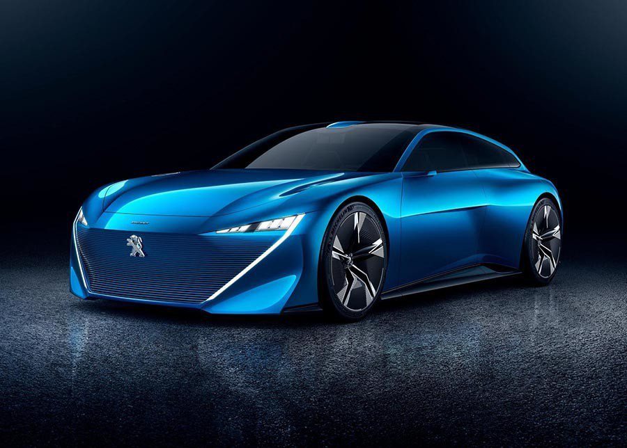 Instinct concept概念車。 Peugeot提供