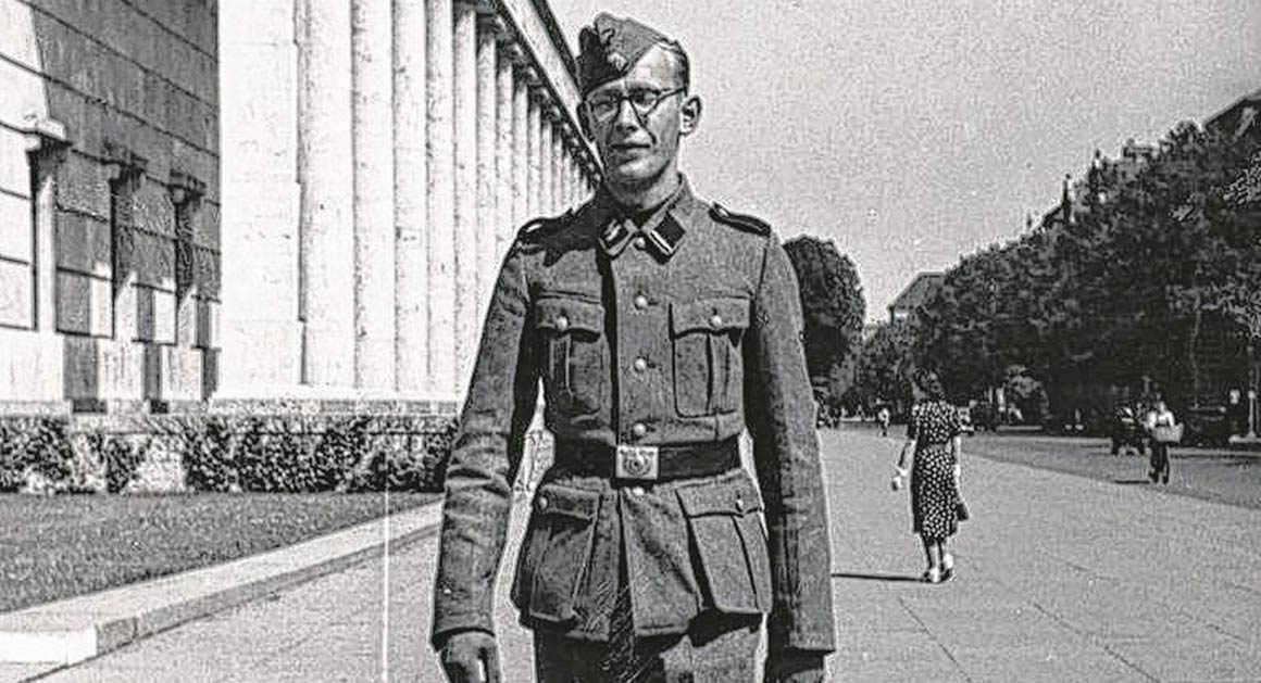奧斯卡．格勒寧曾為納粹黨衛軍。 圖／奧斯威辛博物館