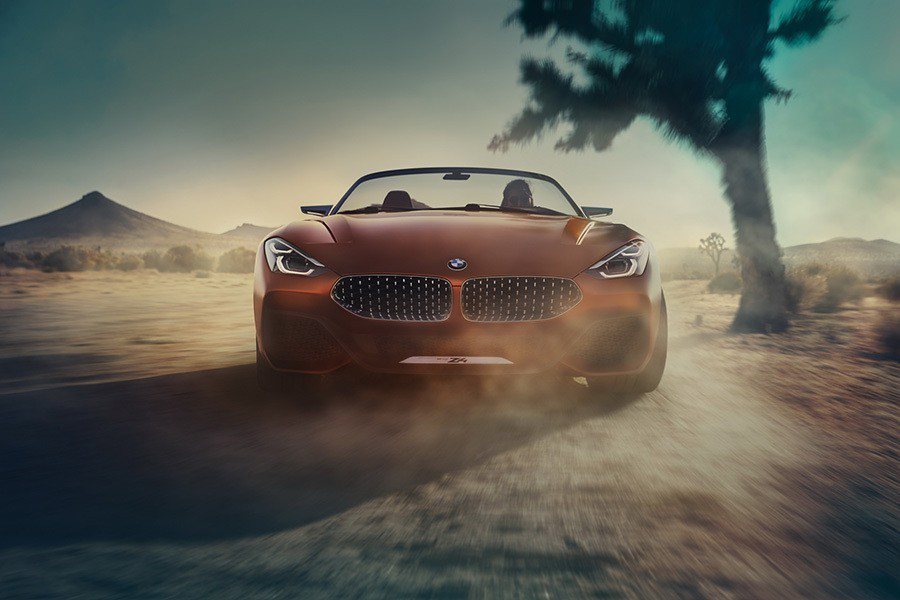 BMW Z4 Concept。 BMW提供