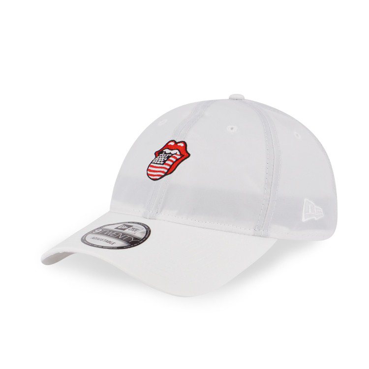 New Era白色The Rolling Stone帽，約1,380元。圖／星裕國際提供