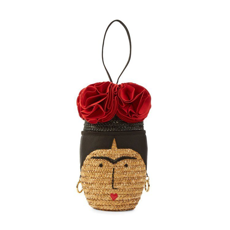 Frida系列花籃手腕包，13,800元。圖／Lulu Guinness提供
