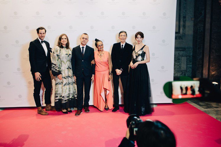 林志玲出席瑞典斯德哥爾摩全球變革大獎典禮。圖／H&M提供