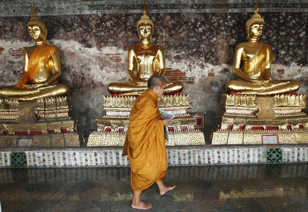 佛教是泰國的重要象徵，但到底什麼是泰國佛教？ 圖／美聯社