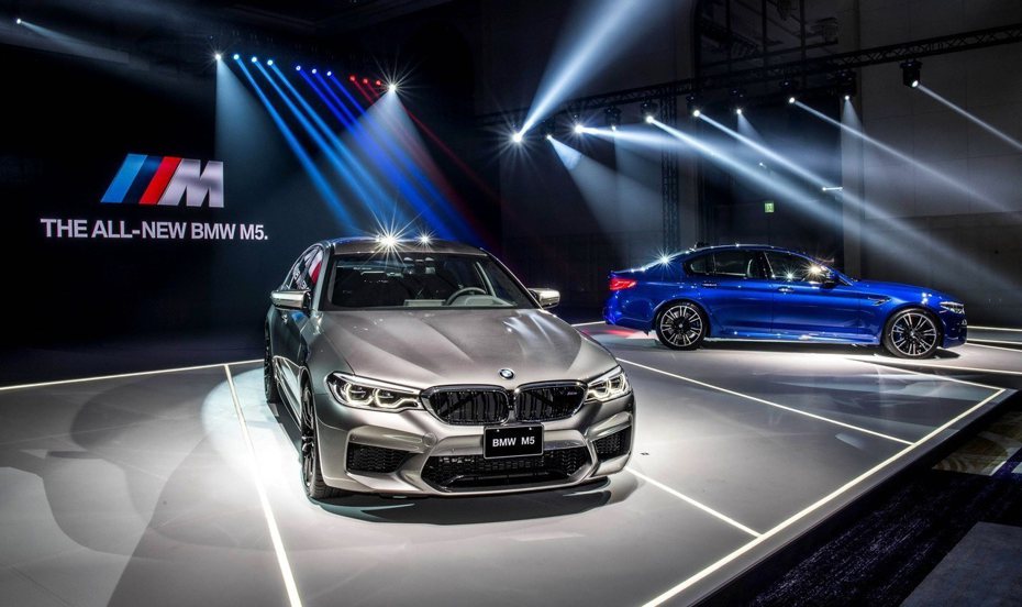 全新BMW M5 Racing Package。 圖／汎德提供
