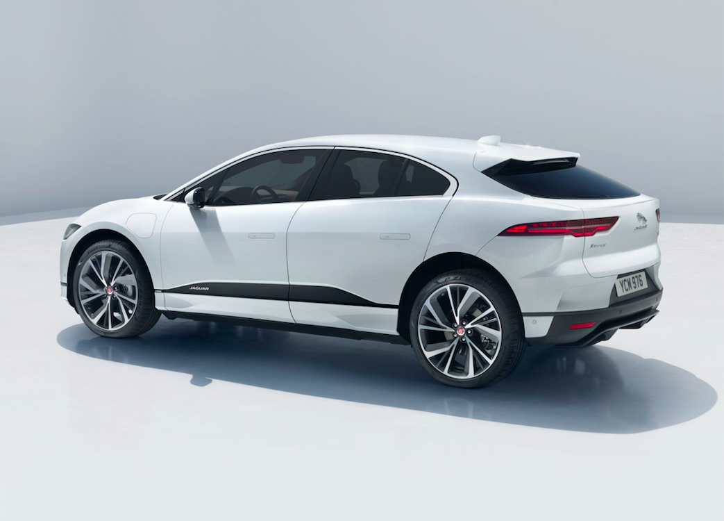 圖為 Jaguar 品牌首款電動車 I-PACE，預計於2019年上半年導入來台...