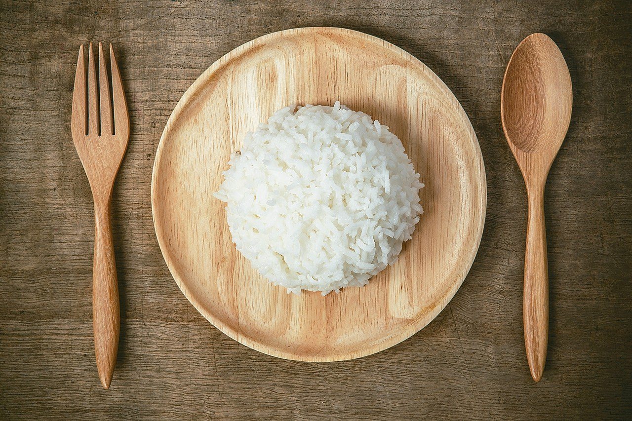 米飯。