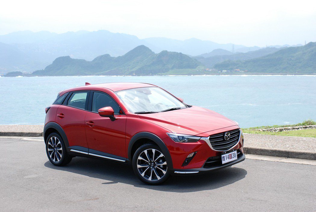 小改款Mazda CX-3是在2018紐約車展中發表。 聯合報系資料照
