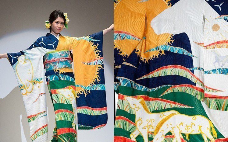 哈薩克的和服。圖／擷自kimonoproject