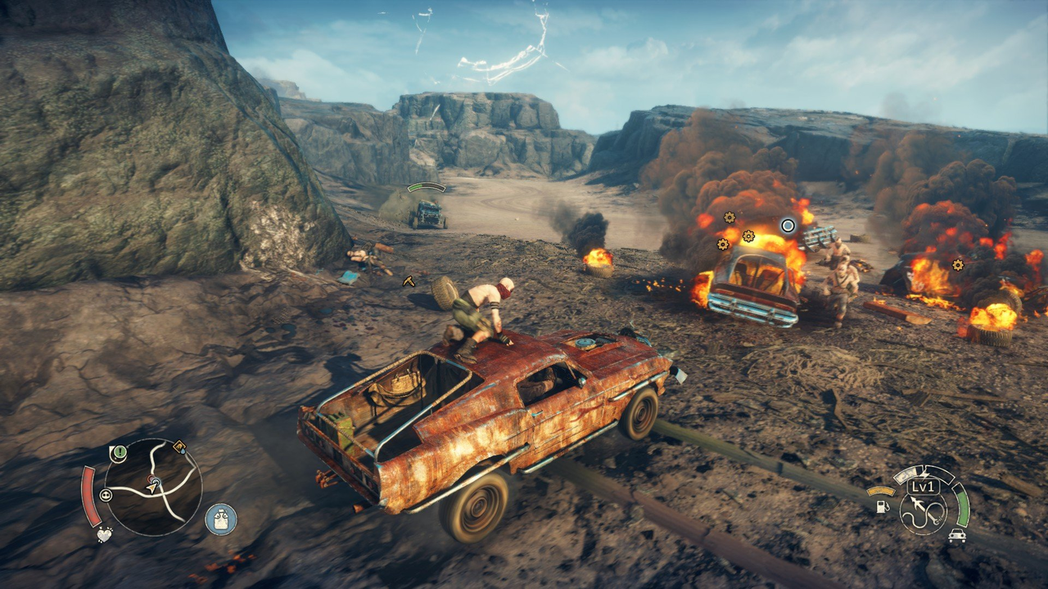 玩家可以在這個開放世界中探索，收集零件，組裝出最強的車子，然後把別人幹掉。
