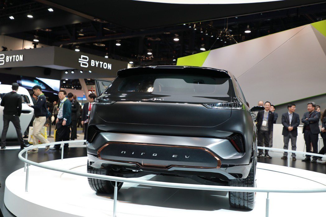 Kia Niro EV Concept曾於今年初的CES亮相。 摘自Kia