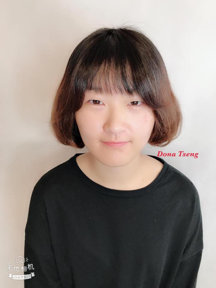 髮型創作／Dona Tseng 。圖／StyleMap提供