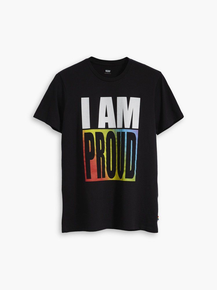 Pride平權系列「做自己 I AM _______」勇氣黑主題T恤，約990...