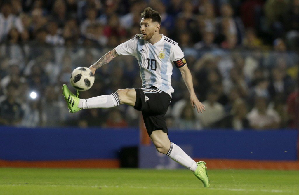 梅西（Lionel Messi）領軍的阿根廷，將與近年引發高度關注的冰島足球隊對戰。 圖／美聯社