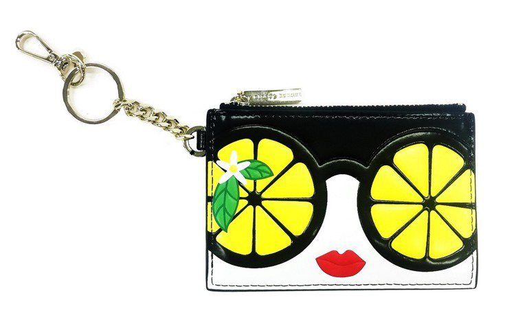檸檬太陽眼鏡StaceFace零錢包，5,500元。圖／alice + olivia