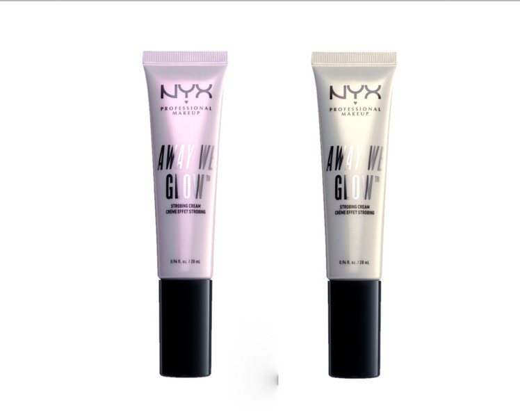 NYX內建閃光燈肌光妝前乳，售價650元，共2色。圖／NYX提供