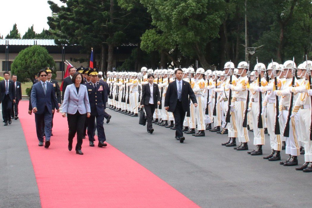 蔡英文總統14日到警察大學參加畢業典禮。 記者曾健祐／攝影