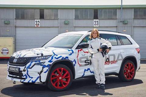 (賽車片)Skoda Kodiaq RS正式曝光 知名女賽車手帶你體驗