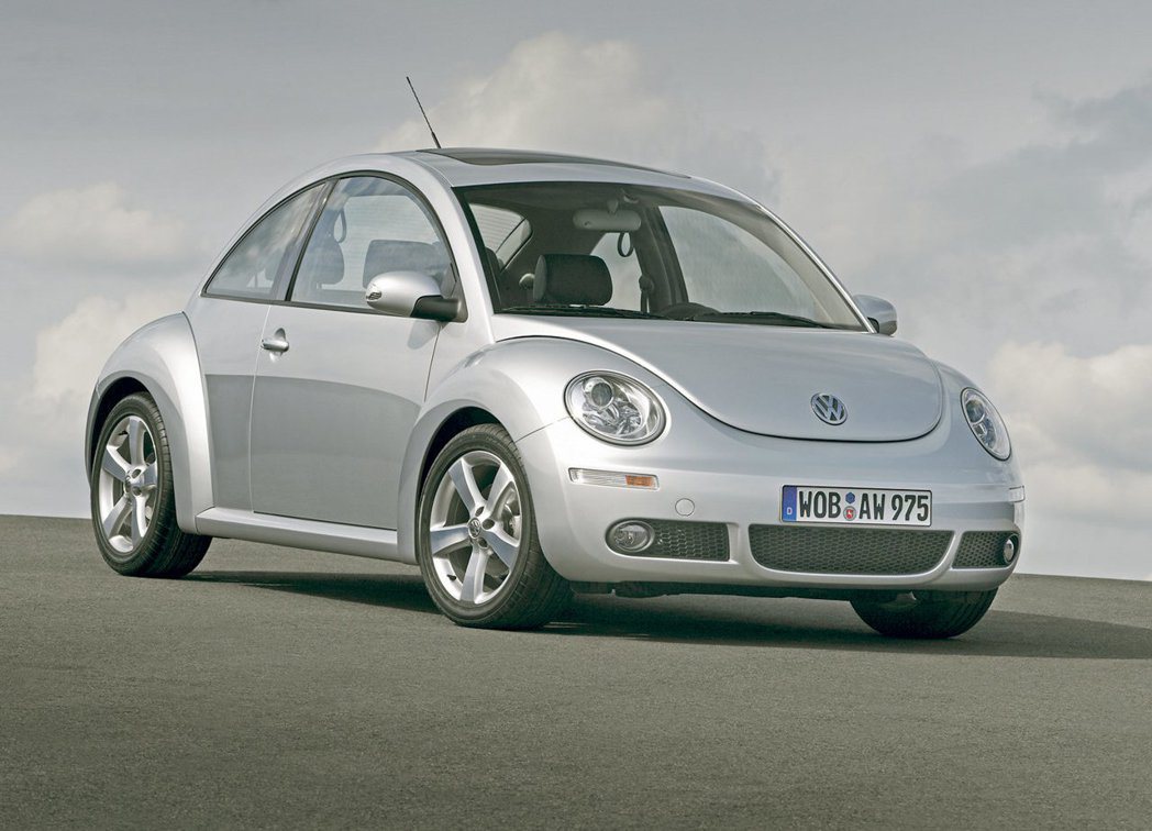 1998年改款後的New Beetle，也是走小巧可愛路線。 摘自Volkswa...