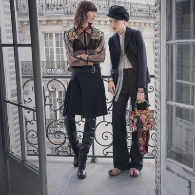 Dior秋冬形象廣告 法國新浪潮時期的知性品味