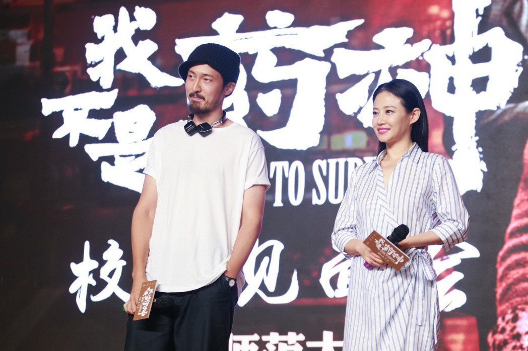 電影「我不是藥神」的演員王傳君（左）、譚卓（右）。 （中新社）