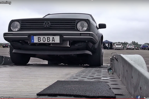 (影音)重度改裝2代VW Golf換上DSG變速箱！超狂加速性能！