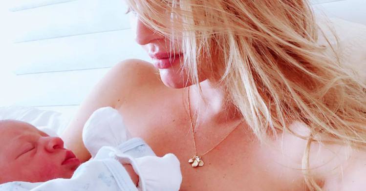 Candice Swanepoel上月誕下二兒子。圖／擷自instagram