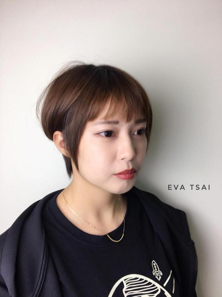髮型創作／Eva Tsai。圖／StyleMap提供