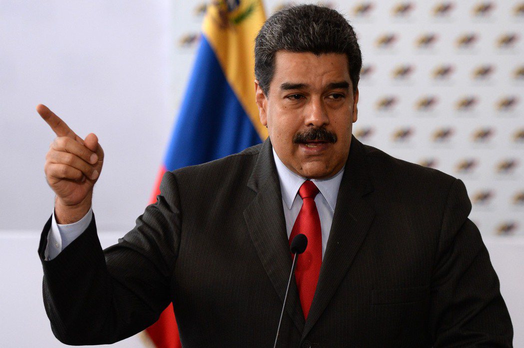 委內瑞拉總統馬杜洛。（法新社）