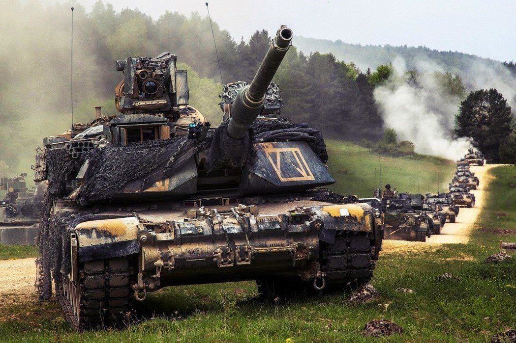川普與北約的茶壺風暴，在吵什麼？圖為駐德美軍基地的坦克車演練。 圖／美國國防部