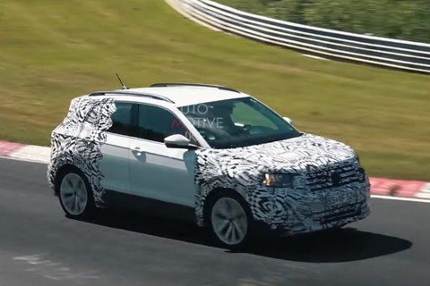 (影音) Volkswagen T-Cross紐伯林測試 偽裝已脫一半