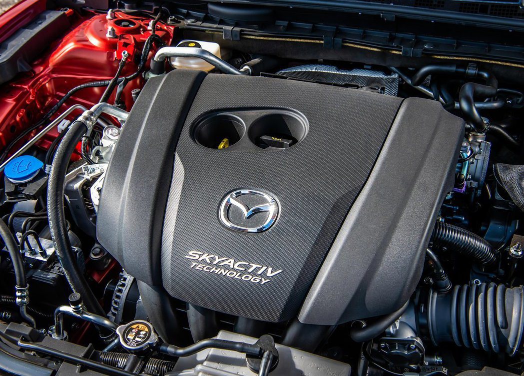 Skyactiv的科技讓NA引擎達到更高效率的境界。 摘自Mazda