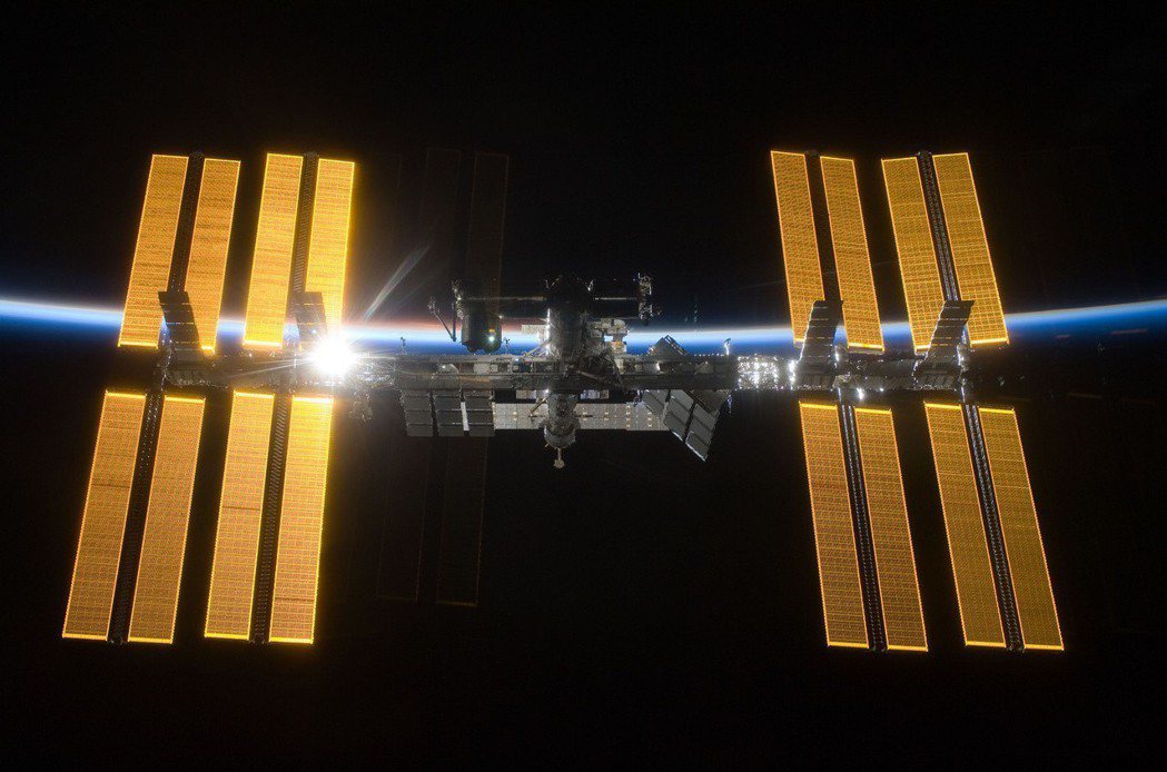 國際太空站。取自美國太空總署