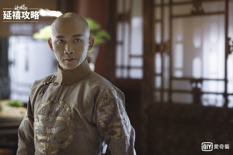 聶遠在《延禧攻略》中飾演乾隆皇帝。圖／愛奇藝台灣站提供