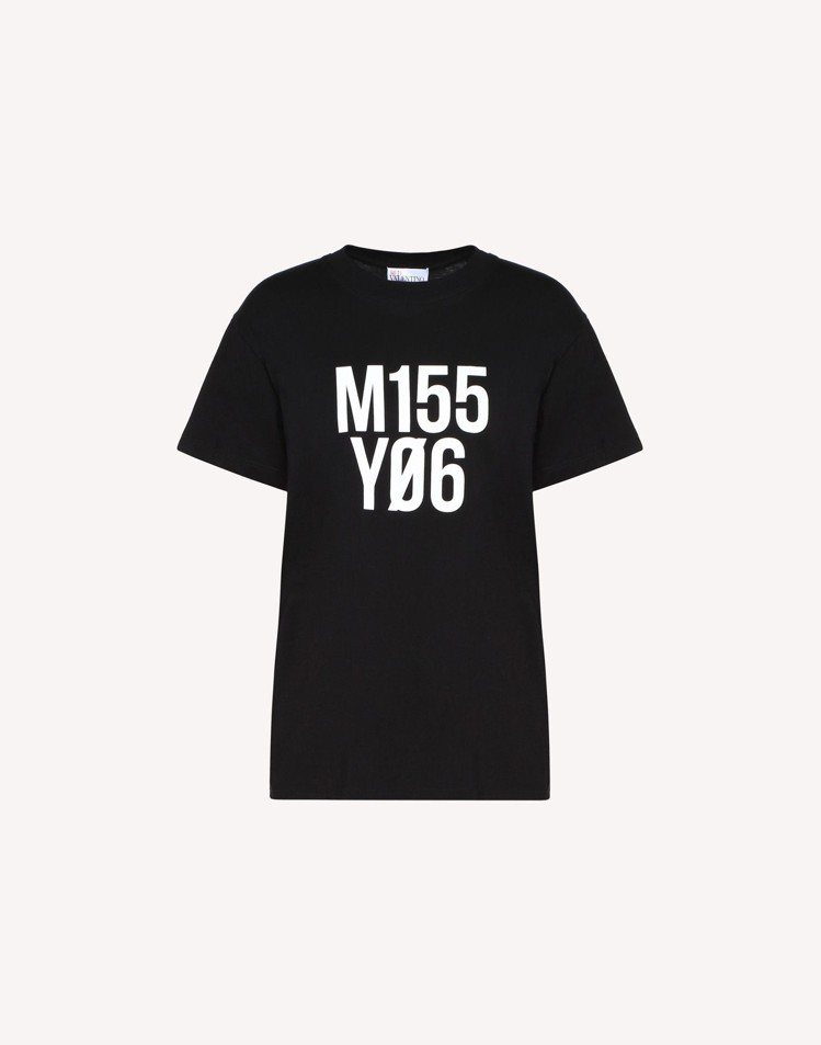 「MISS YOU」密碼標語T恤，6,900元。圖／REDValentino提供