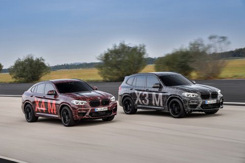 影／全新BMW X3 M、X4 M偽裝車亮相 紐柏林熱身展身手