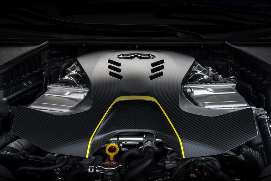 VR30DDTT V6雙渦輪增壓引擎 可輸出400hp，搭配F1動能回收系統可爆...