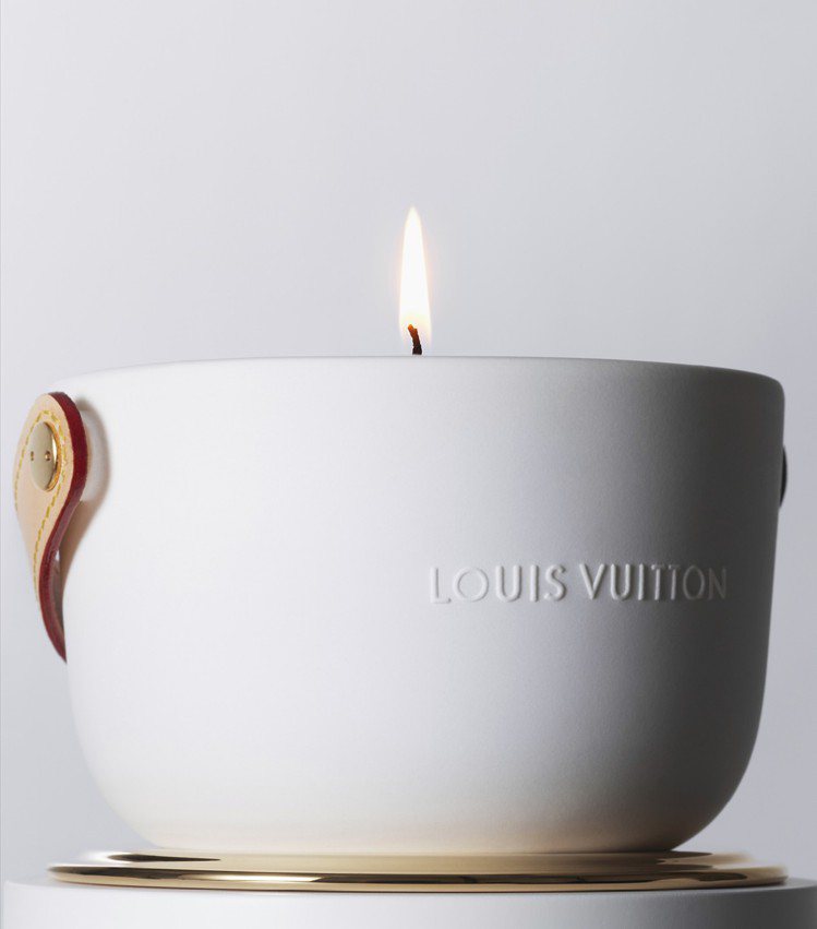 路易威登香氛蠟燭不論調香或設計都展現極致工藝。圖／路易威登提供