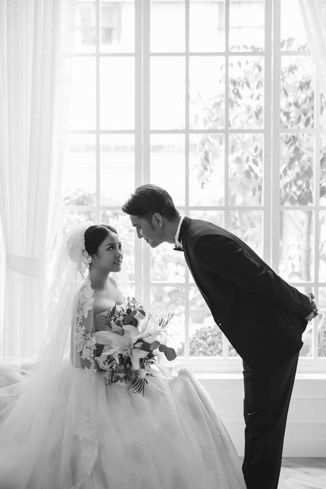 馬志翔的婚紗氣氛優美。圖／摘自臉書