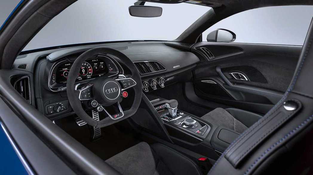 Audi R8 Coupe內裝並沒有太多的改變。 摘自Audi