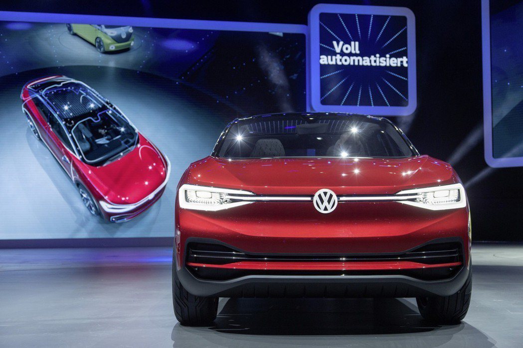 Volkswagen首款電動休旅I.D. CROZZ預計將於2020年問世。 摘自Volkswagen
