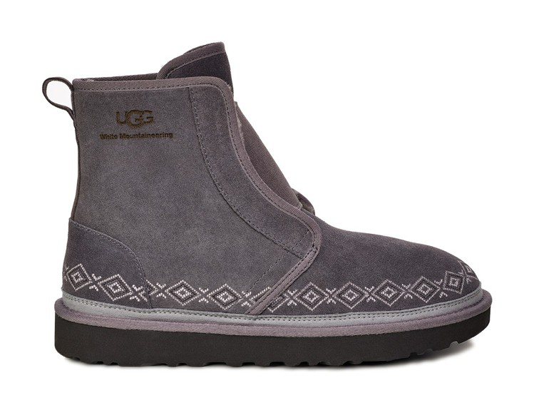 Riki WM中筒靴(深灰色)，8,500元。圖／UGG提供