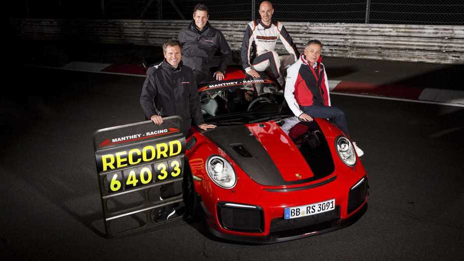 6分40秒33比原先911 GT2 RS快了近7秒鐘之多。 摘自Porsche