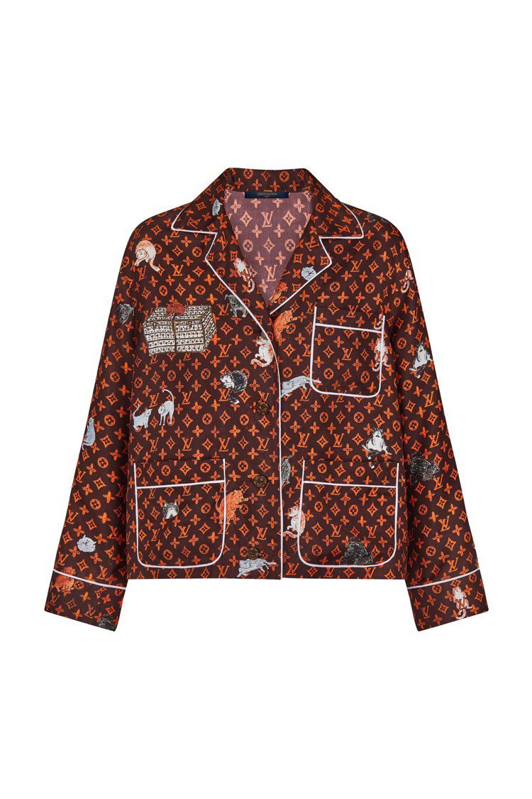 LV X Grace Coddington襯衫，售價65,500元。圖／LV提供