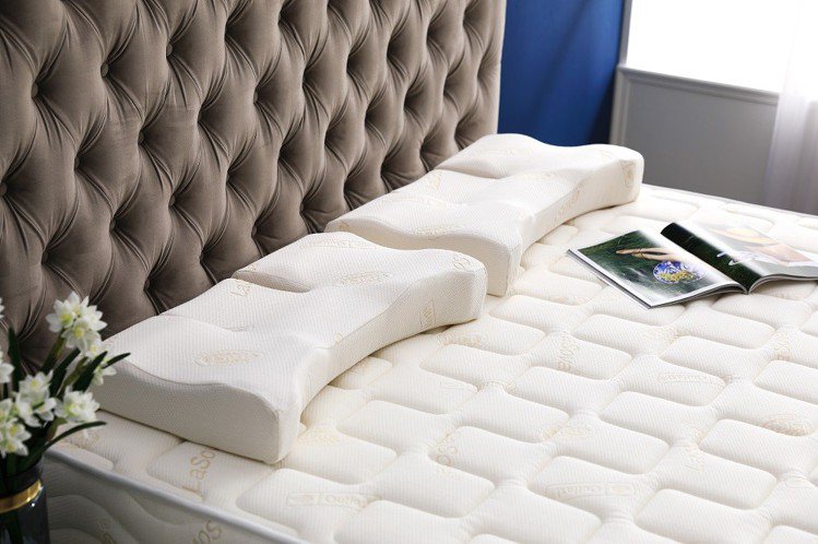 LaSova總裁枕+親膚抑菌總裁枕枕套 雙11驚喜價7,499元。圖由廠商提供。