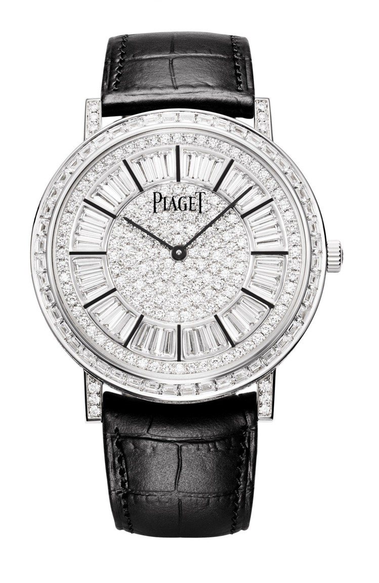 傅孟柏配戴Altiplano高級珠寶腕表，約765萬元。圖／PIAGET提供